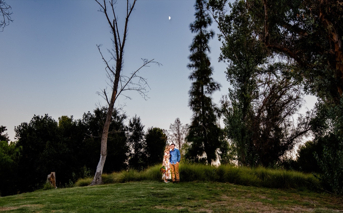 Irene & Gavyn — golden moment